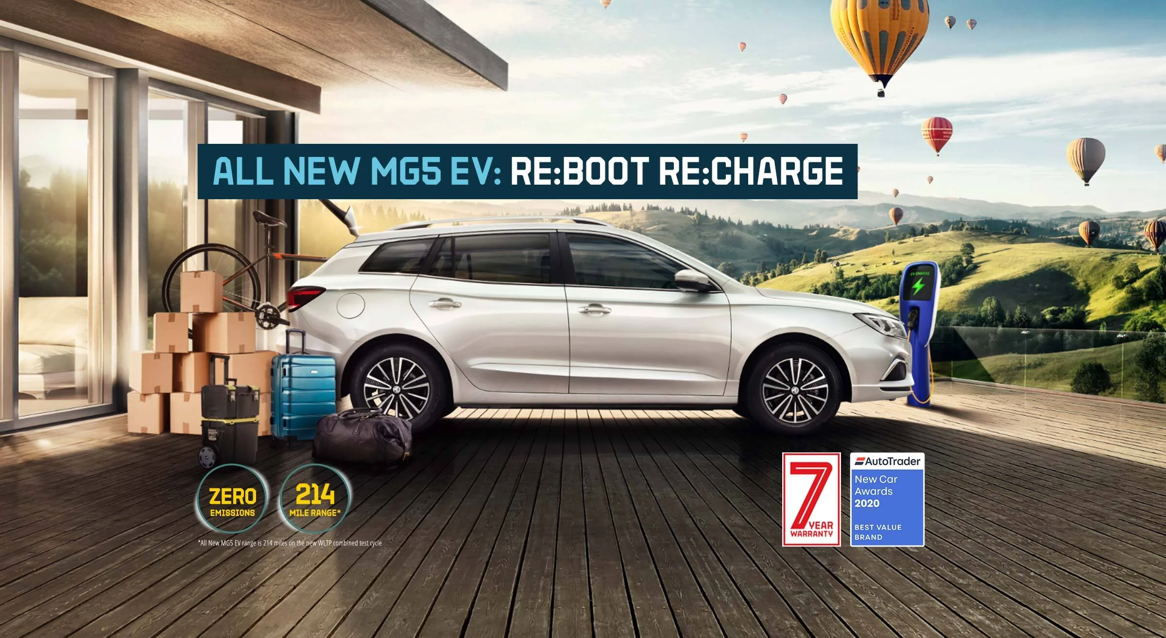 WORLD FIRST! MG beat the all the big guns by launching the first all electric estate car!