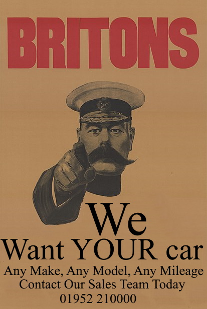 We WANT your car!