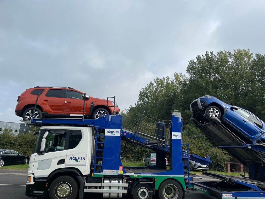 Just Arrived (literally!) The New Dacia Duster
