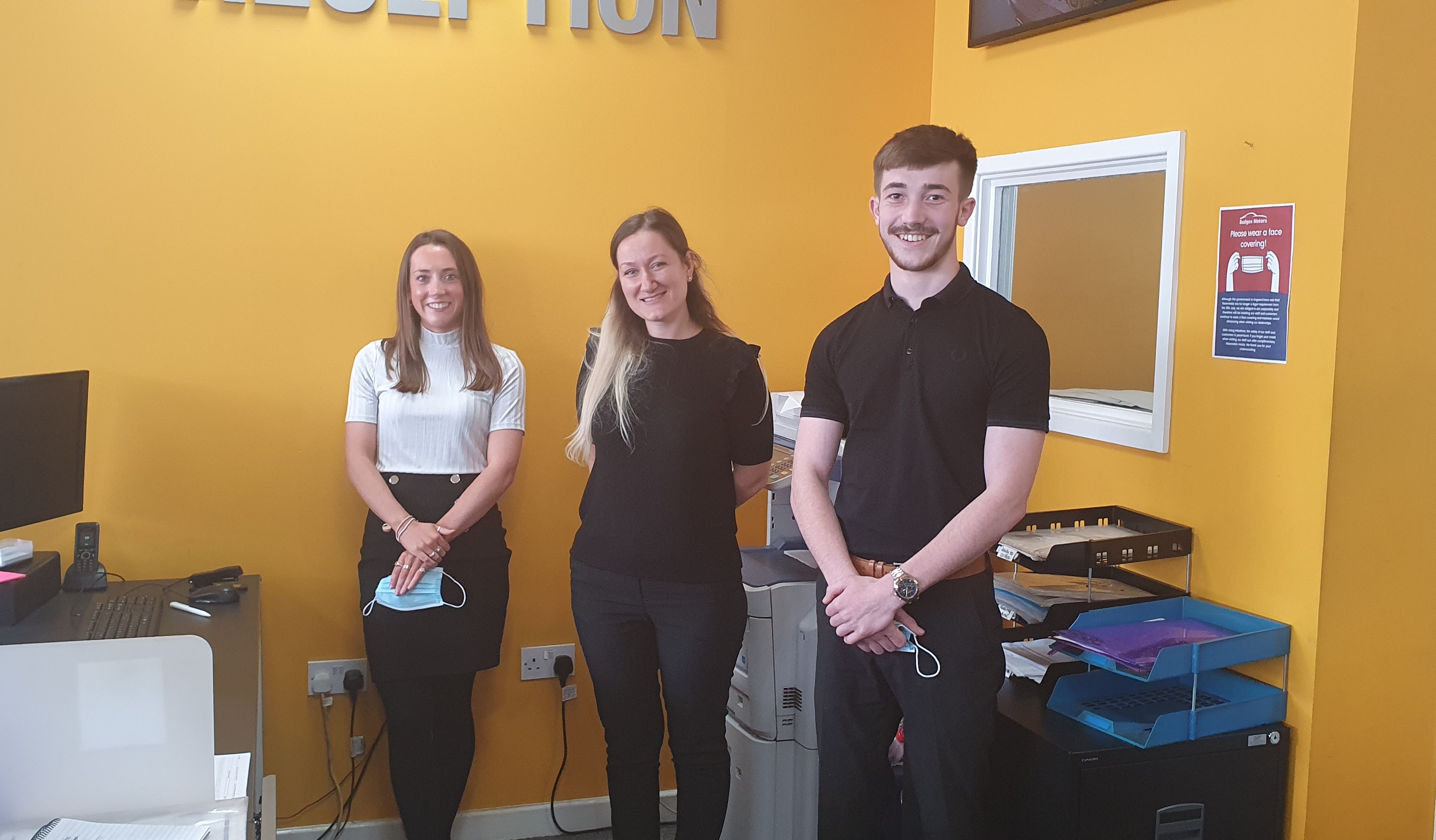New staff at Budgen Renault / Dacia